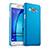 Carcasa Dura Plastico Rigida Mate para Samsung Galaxy On5 G550FY Azul Cielo