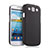 Carcasa Dura Plastico Rigida Mate para Samsung Galaxy S3 III LTE 4G Negro