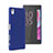 Carcasa Dura Plastico Rigida Mate para Sony Xperia X Performance Dual Azul