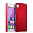 Carcasa Dura Plastico Rigida Mate para Sony Xperia Z3+ Plus Rojo