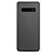 Carcasa Dura Ultrafina Transparente Funda Mate P01 para Samsung Galaxy S10 Negro