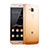 Carcasa Gel Ultrafina Transparente Gradiente para Huawei G7 Plus Amarillo