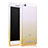 Carcasa Gel Ultrafina Transparente Gradiente para Xiaomi Redmi 4A Amarillo