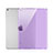 Carcasa Gel Ultrafina Transparente para Apple iPad Pro 12.9 Morado