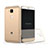 Carcasa Gel Ultrafina Transparente para Huawei GX8 Oro