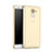 Carcasa Gel Ultrafina Transparente para Huawei Honor 7 Dual SIM Oro