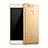 Carcasa Gel Ultrafina Transparente para Huawei P9 Plus Oro