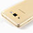 Carcasa Gel Ultrafina Transparente para Samsung Galaxy A7 SM-A700 Oro