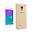 Carcasa Gel Ultrafina Transparente para Samsung Galaxy Note Edge SM-N915F Oro