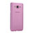 Carcasa Gel Ultrafina Transparente para Samsung Galaxy On5 Pro Rosa