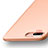 Carcasa Silicona Goma para Apple iPhone 7 Plus Naranja
