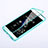 Carcasa Silicona Transparente Cubre Entero para Huawei P8 Azul Cielo
