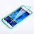 Carcasa Silicona Transparente Cubre Entero para Samsung Galaxy J5 SM-J500F Azul Cielo