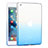 Carcasa Silicona Ultrafina Transparente Gradiente para Apple iPad Mini 2 Azul