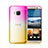 Carcasa Silicona Ultrafina Transparente Gradiente para HTC One M9 Rosa