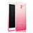 Carcasa Silicona Ultrafina Transparente Gradiente para Huawei Honor 6X Rosa