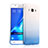 Carcasa Silicona Ultrafina Transparente Gradiente para Samsung Galaxy J5 (2016) J510FN J5108 Azul