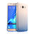 Carcasa Silicona Ultrafina Transparente Gradiente para Samsung Galaxy J7 (2016) J710F J710FN Azul
