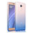 Carcasa Silicona Ultrafina Transparente Gradiente para Xiaomi Redmi 4 Standard Edition Azul