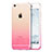 Carcasa Silicona Ultrafina Transparente Gradiente Z01 para Apple iPhone 6 Rosa