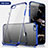 Carcasa Silicona Ultrafina Transparente H03 para Apple iPhone 6S Plus Azul