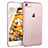 Carcasa Silicona Ultrafina Transparente H11 para Apple iPhone 8 Oro Rosa
