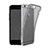 Carcasa Silicona Ultrafina Transparente para Apple iPhone 6 Gris Oscuro