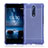 Carcasa Silicona Ultrafina Transparente para Nokia 8 Claro