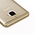 Carcasa Silicona Ultrafina Transparente para Samsung Galaxy C7 SM-C7000 Oro