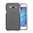Carcasa Silicona Ultrafina Transparente para Samsung Galaxy J5 SM-J500F Gris