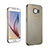 Carcasa Silicona Ultrafina Transparente para Samsung Galaxy S6 Duos SM-G920F G9200 Gris