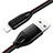 Cargador Cable USB Carga y Datos C04 para Apple iPad 10.2 (2020) Negro