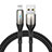 Cargador Cable USB Carga y Datos D09 para Apple iPad 4 Negro