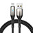 Cargador Cable USB Carga y Datos D09 para Apple iPhone 12 Negro