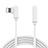 Cargador Cable USB Carga y Datos D22 para Apple iPad New Air (2019) 10.5 Blanco