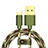Cargador Cable USB Carga y Datos L03 para Apple iPhone 11 Verde