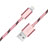 Cargador Cable USB Carga y Datos L10 para Apple iPad Mini 5 (2019) Rosa