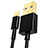 Cargador Cable USB Carga y Datos L12 para Apple iPhone 12 Negro