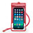 Funda Bolsa Impermeable y Sumergible Universal W15 Rojo