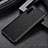 Funda Bumper Lujo Cuero y Plastico Mate Carcasa para Sony Xperia 1 III Negro