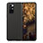 Funda Bumper Lujo Cuero y Plastico Mate Carcasa S10 para Xiaomi Mix Fold 5G Negro