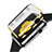 Funda Bumper Lujo Marco de Aluminio C02 para Apple iWatch 42mm Oro