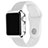 Funda Bumper Lujo Marco de Aluminio C03 para Apple iWatch 2 38mm Plata