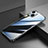 Funda Bumper Lujo Marco de Aluminio Carcasa A06 para Apple iPhone 13 Mini Negro