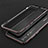 Funda Bumper Lujo Marco de Aluminio Carcasa M01 para Huawei P20 Rojo y Negro