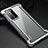 Funda Bumper Lujo Marco de Aluminio Carcasa N01 para Huawei P40 Pro Plata