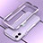 Funda Bumper Lujo Marco de Aluminio Carcasa para Apple iPhone 11 Morado