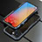 Funda Bumper Lujo Marco de Aluminio Carcasa para Apple iPhone 13 Gris
