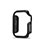 Funda Bumper Lujo Marco de Aluminio Carcasa para Apple iWatch 5 40mm Negro