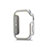 Funda Bumper Lujo Marco de Aluminio Carcasa para Apple iWatch 5 40mm Plata